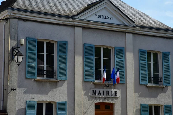 Chamarande Franciaország 2018 Június Városháza — Stock Fotó