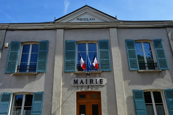 Chamarande Francia Junio 2018 Ayuntamiento — Foto de Stock