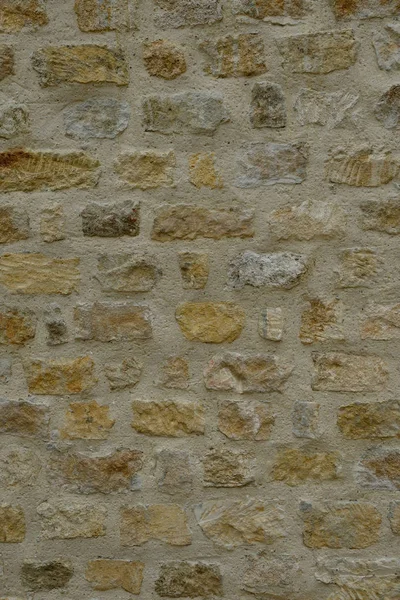 Chamarande França Junho 2018 Muro Pedra — Fotografia de Stock