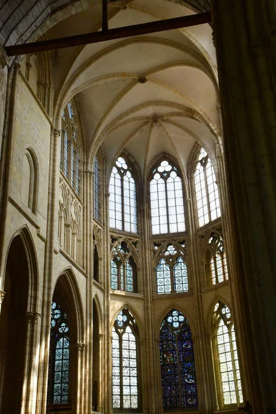 Saint Sulpice Favieres France June 2018 Church — Stock Photo, Image