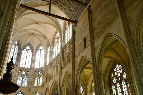 Saint Sulpice Favieres Frankrijk Juni 2018 Kerk — Stockfoto