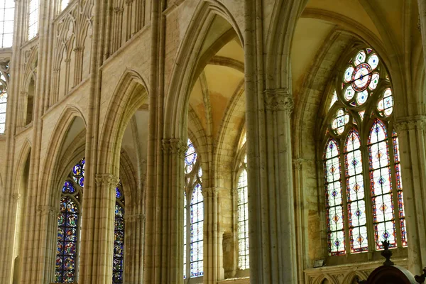 Сен Сюльпис Франция Июня 2018 Года Церковь — стоковое фото