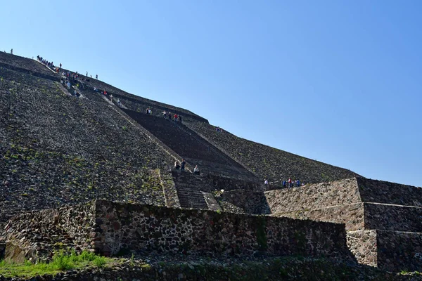 Teotihuacán Estado Unidos Mexicano Mayo 2018 Sitio Precolombino — Foto de Stock