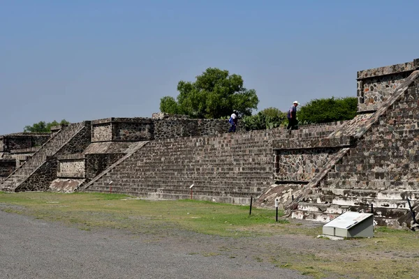 Teotihuacán Estado Unidos Mexicano Mayo 2018 Sitio Precolombino — Foto de Stock