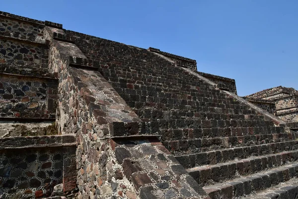 Teotihuacan Wielka Meksykańskiego Stanu 2018 Maja Pre Columbian Witryny — Zdjęcie stockowe