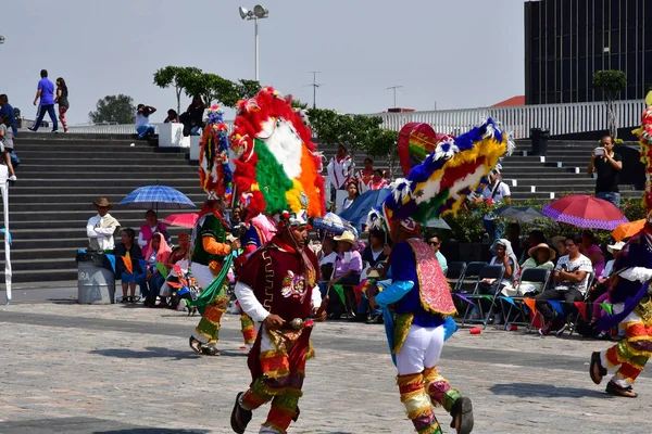 Meksika Birleşik Meksika Devletleri Mayıs 2018 Guadalupe Bölgesinde Dansçılar — Stok fotoğraf