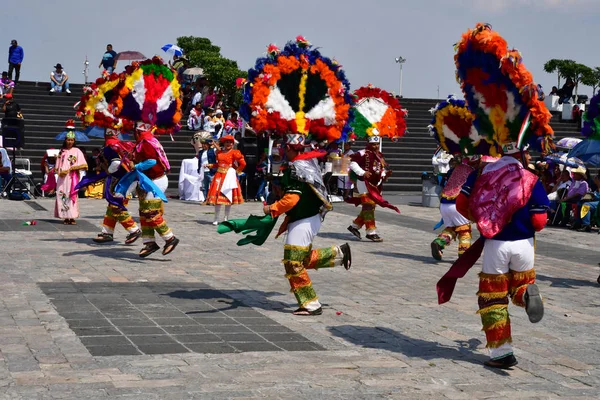 Meksika Birleşik Meksika Devletleri Mayıs 2018 Guadalupe Bölgesinde Dansçılar — Stok fotoğraf