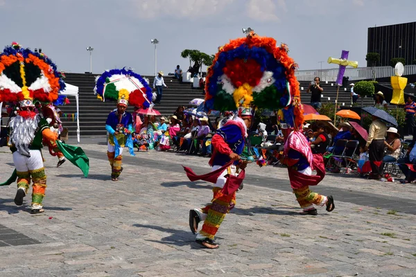 Mexico United Mexican States May 2018 Dancers Guadalupe District — Stock Photo, Image
