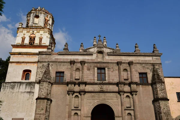México Estados Unidos Mexicanos Maio 2018 Pitoresca Igreja Coyoacan — Fotografia de Stock