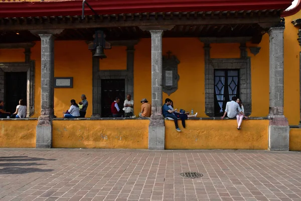墨西哥 墨西哥合众国 2018年5月13日 科约阿坎区科尔特斯风景如画的房子 — 图库照片