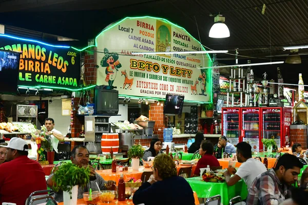 Mexico Verenigde Mexicaanse Staten Mei 2018 Restaurant Het Garibaldi Plein — Stockfoto