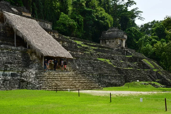 Palenque Chiapas Spojenými Státy Mexickými Května 2018 Pre Columbian Maya — Stock fotografie