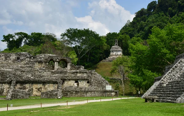 Palenque Chiapas Estados Unidos Mexicanos Mayo 2018 Sitio Maya Precolombino —  Fotos de Stock