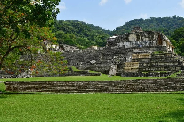 Palenque Chiapas Estados Unidos Maio 2018 Site Maya Pré Colombiano — Fotografia de Stock