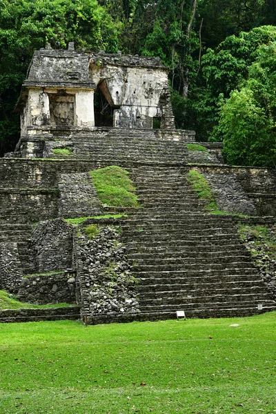 Palenque Chiapas Estados Unidos Mexicanos Mayo 2018 Sitio Maya Precolombino —  Fotos de Stock