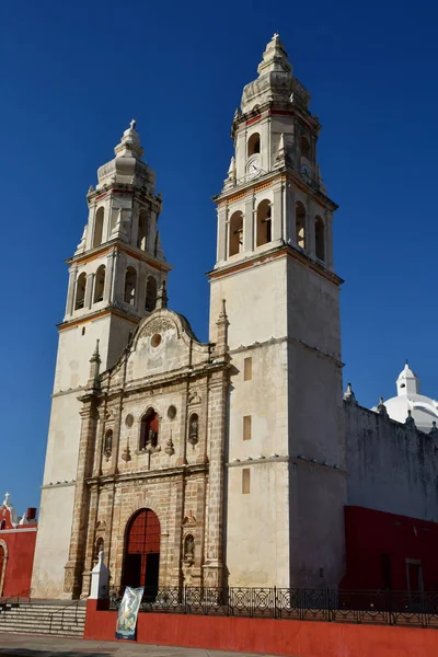 Σαν Φρανσίσκο Campeche Ηνωμένες Πολιτείες Του Μεξικού Μαΐου 2018 Καθεδρικός — Φωτογραφία Αρχείου