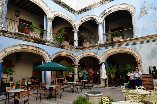 San Francisco Campeche Stati Uniti Messico Maggio 2018 Pittoresco Hotel — Foto Stock