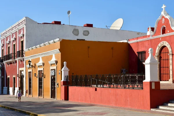 São Francisco Campeche Estados Unidos Mexicanos Maio 2018 Pitoresca Cidade — Fotografia de Stock