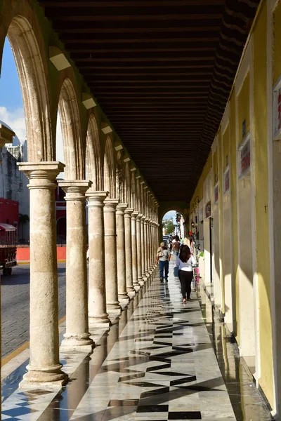 São Francisco Campeche Estados Unidos Mexicanos Maio 2018 Pitoresca Cidade — Fotografia de Stock