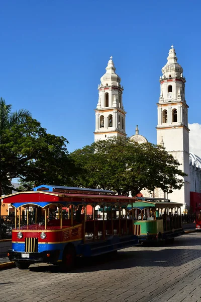 San Francisco Campeche Mexikanska Sverige Maj 2018 Den Pittoreska Gamla — Stockfoto