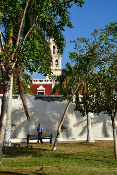 São Francisco Campeche Estados Unidos Mexicanos Maio 2018 Pitoresca Cidade — Fotografia de Stock
