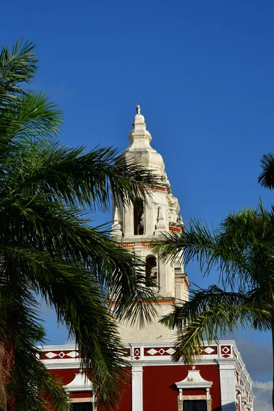 San Francisco Campeche Verenigde Mexicaanse Staten Mei 2018 Kathedraal — Stockfoto