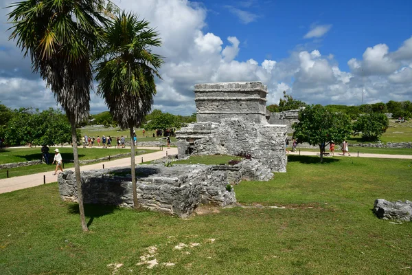 Tulum United Mexikanska Staten Maj 2018 Pre Kolumbiansk Webbplats — Stockfoto