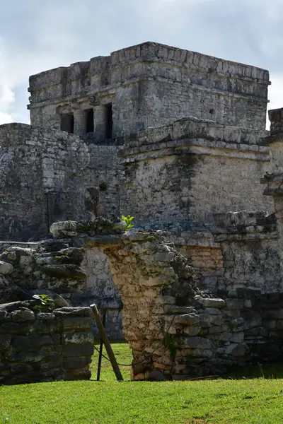 Tulum墨西哥联合州 2018年5月20日 哥伦布前遗址 — 图库照片