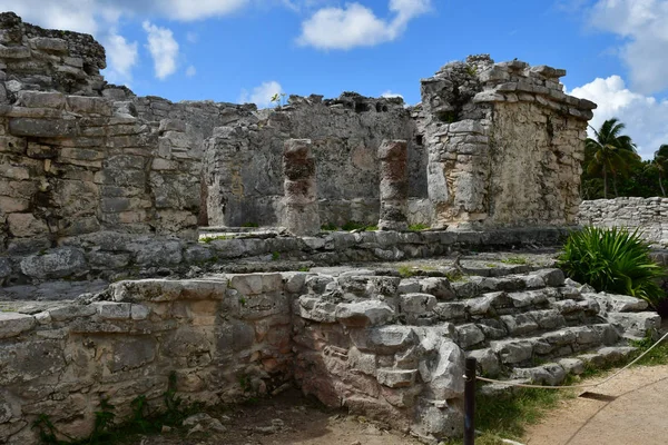 Tulum Meksika Devlet Mayıs 2018 Türkiye Kolomb Sitesi — Stok fotoğraf