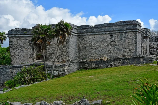 Tulum Meksika Devlet Mayıs 2018 Türkiye Kolomb Sitesi — Stok fotoğraf