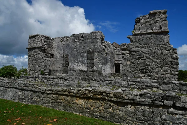 Tulum Meksika Devlet Mayıs 2018 Türkiye Kolomb Sitesi — Stok fotoğraf