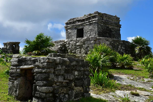 Tulum United Mexikanska Staten Maj 2018 Pre Kolumbiansk Webbplats — Stockfoto