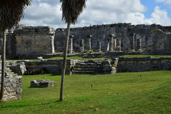 Tulum United Mexican State Maio 2018 Site Pré Colombiano — Fotografia de Stock