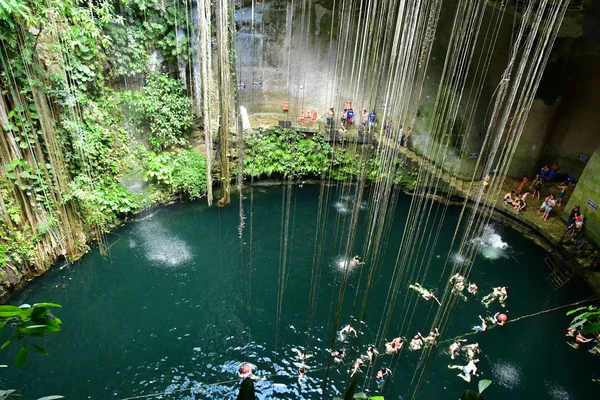 Chichen Itza United Mexican States May 2018 Cenote Kil Site — Stock Photo, Image