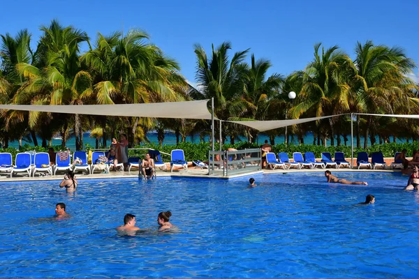 Playacar Estados Unidos Mexicanos Mayo 2018 Piscina Del Hotel Viva — Foto de Stock