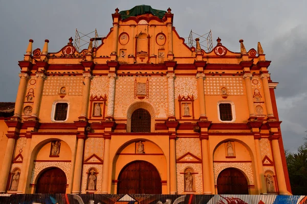 San Cristobal Las Casas Chiapas Estados Unidos Maio 2018 Catedral — Fotografia de Stock