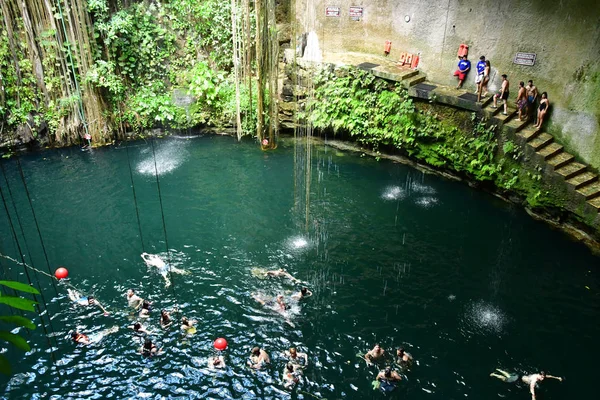 Chichen Itza United Mexican States May 2018 Cenote Kil Site — Stock Photo, Image