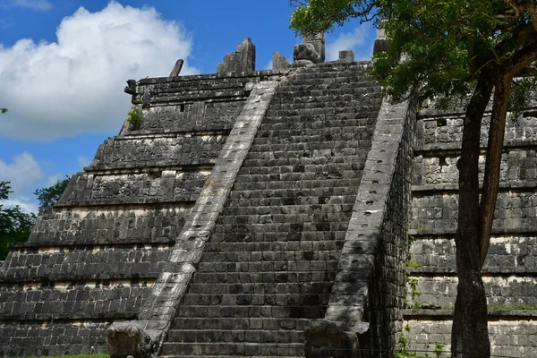 Chichen Itza Birleşik Meksika Devletleri Mayıs 2018 Kolomb Sitesi — Stok fotoğraf