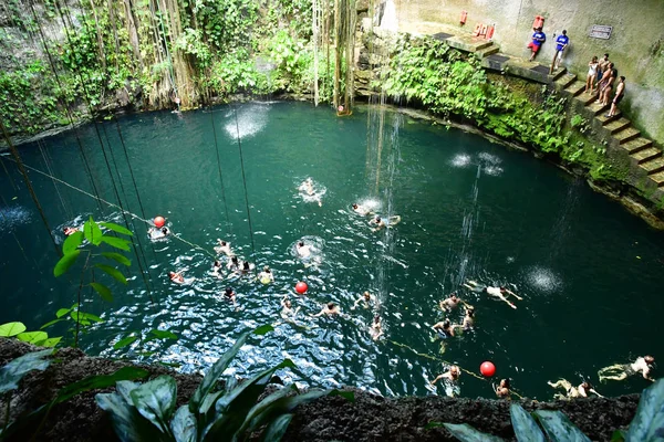 Chichen Itza United Mexican States May 2018 Cenote Kil Site — Stock Photo, Image