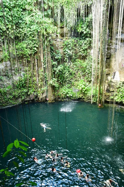 Chichen Itza United Mexican States May 2018 Cenote Kil Site — Stock Photo, Image