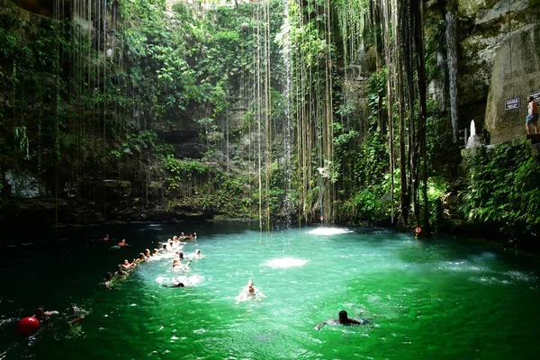 Chichen Itza United Mexican States May 2018 Cenote Kil Site — Stock Photo, Image