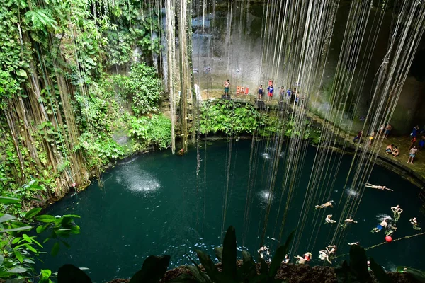 Chichen Itza United Mexican States May 2018 Cenote Kil Site — Stock Photo, Image