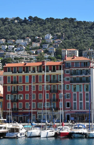 Nice France April 2016 Picturesque Port — Stock Photo, Image