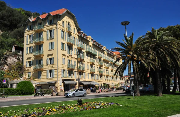 Nizza Francia Aprile 2016 Pittoresco Centro Città — Foto Stock