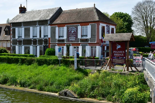 Benouville Francia Abril 2018 Café Gondree Primera Casa Francia Ser —  Fotos de Stock