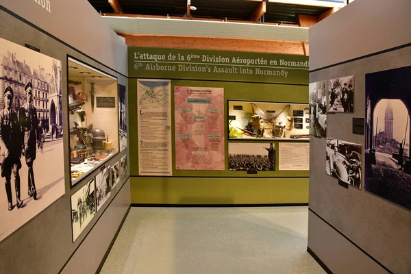 Benouville Francie Duben 2018 Memoriál Pegasus Bridge — Stock fotografie