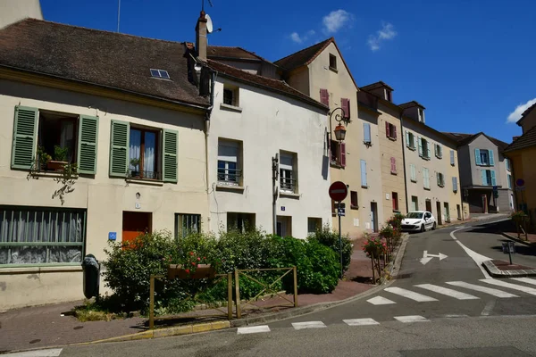 Triel Sur Seine França Junho 2018 Pitoresca Cidade Verão — Fotografia de Stock