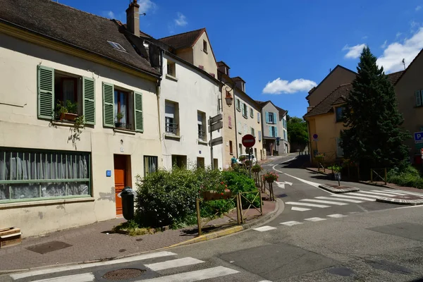 Triel Sur Seine Francia Junio 2018 Pintoresca Ciudad Verano — Foto de Stock