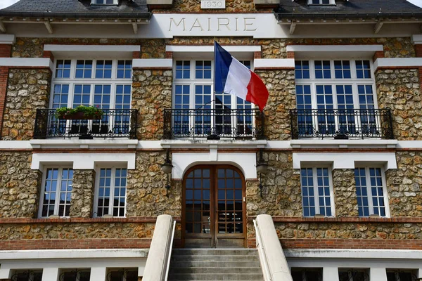 Vernouillet Franciaország Július 2018 Városháza — Stock Fotó
