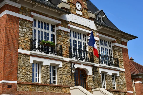 Vernouillet Francja Lipca 2018 Ratusz — Zdjęcie stockowe